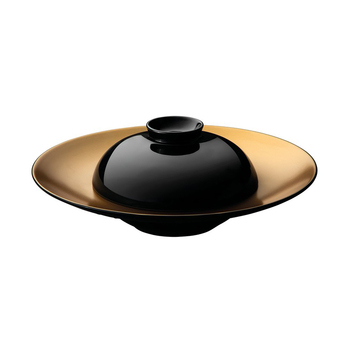 Тарілка для пасти BergHOFF GEM із кришкою, чорна