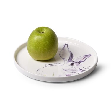 Тарілка Fissman PROVENCE RABBIT 20 см см порцеляна (13952)