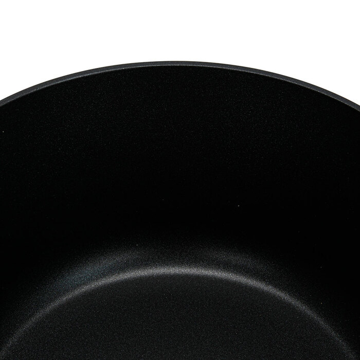 Каструля Fissman FEORELLA 24x11,5 см 4,43 л зі скляною кришкою алюміній з антипригарним покриттям (14514)