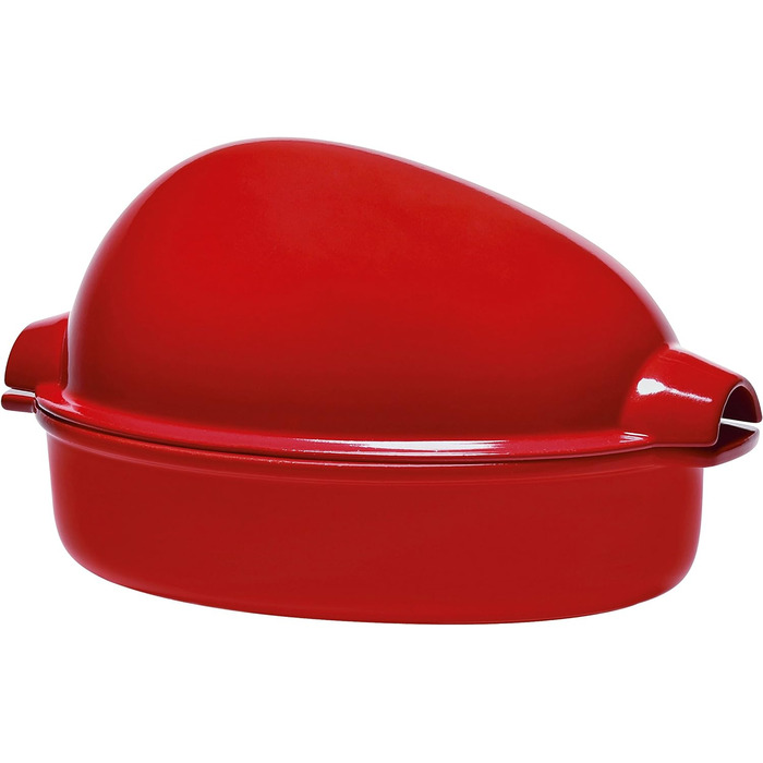 Жаровня для запекания птицы 41,5х22х22 см бордовый Emile Henry