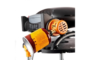 КОМПЛЕКТ Портативний переносний газовий гриль O-GRILL 500, червоний + шланг в подарунок! Код: 011676