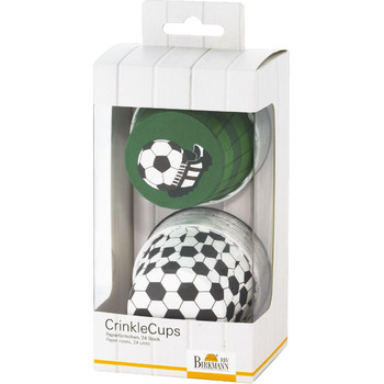 Набір форм для випічки в спортивному стилі, 24 шт, 7 см, Fußball RBV Birkmann