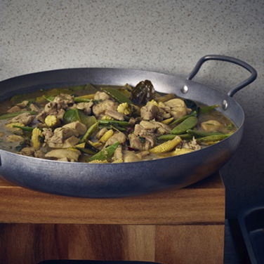 Сковорода Paella 32*5 см, з ручками, Vintage Steel, GenWare