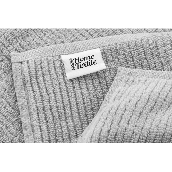 Рушник махровий Ardesto Air, 30х50см, 100% бавовна, сірий
