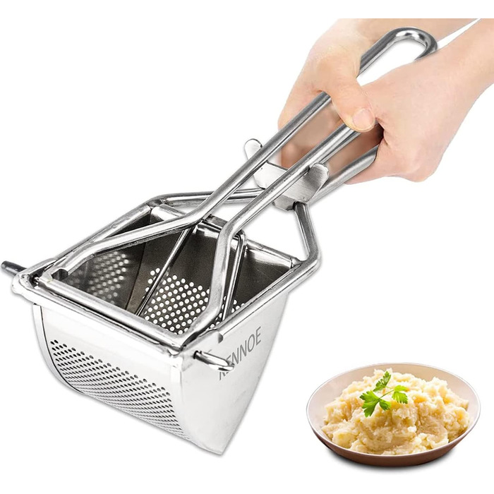 Прес для картоплі 30 см, нержавіюча сталь KENNOE