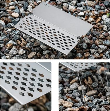 Складаний гриль для багаття з тарілкою для смаження Ti2028C Boundless Voyage