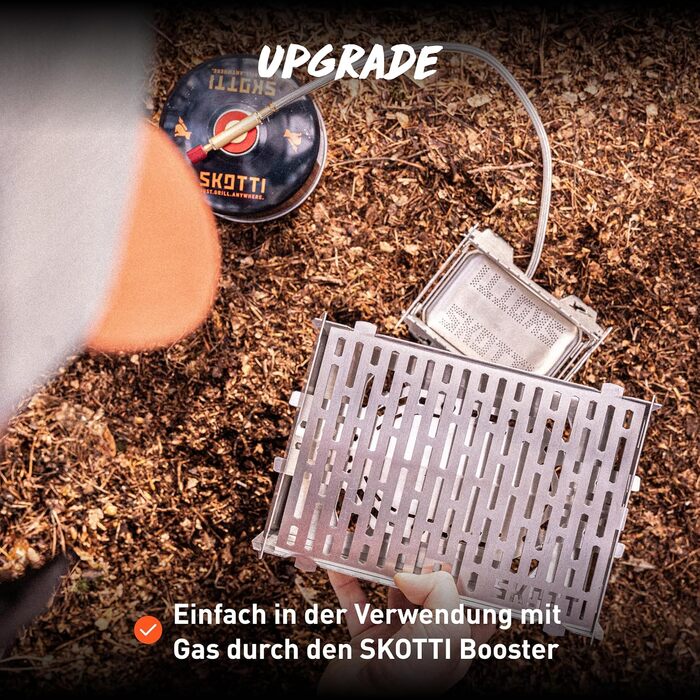 Складний гриль для кемпінгу SKOTTI