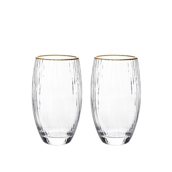 Набір з 2-х склянок Fissman 600 мл скло (19082)