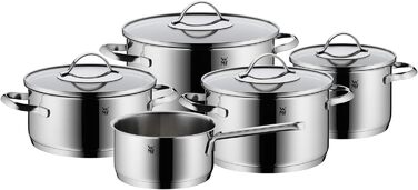 Набір каструль з 5 предметів, нержавіюча сталь WMF