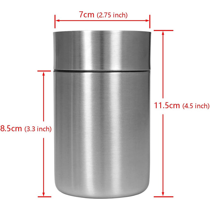 Попільничка для тютюнових стіків з кришкою срібний YiTenn