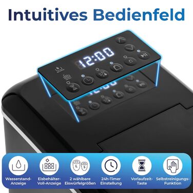 Льдогенератор 120 Вт черный Klamer