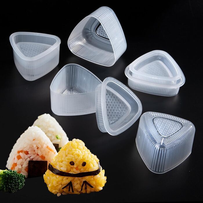 Трикутні форми для суші суші 6 шт Yesaler