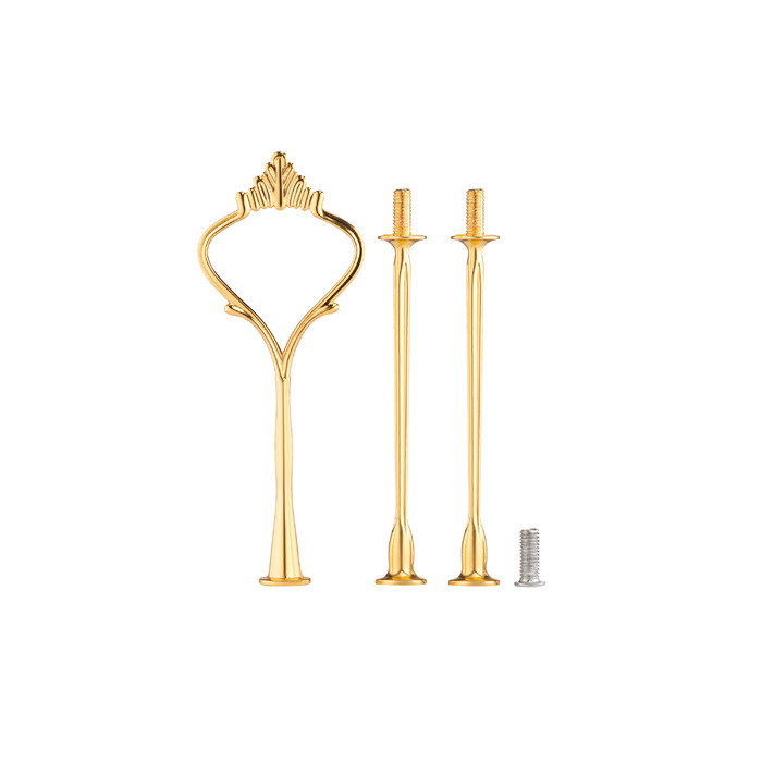 ARDESTO Блюдо 3-х ярусне, 26.5х32см, порцеляна, білий