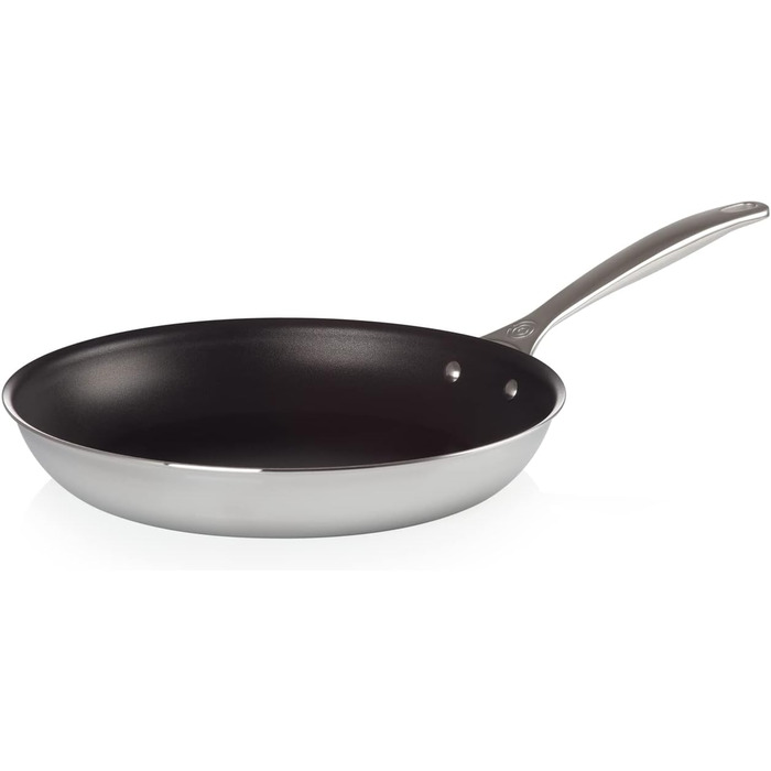 Сковорода 30 см з антипригарним покриттям 3-ply Plus Le Creuset