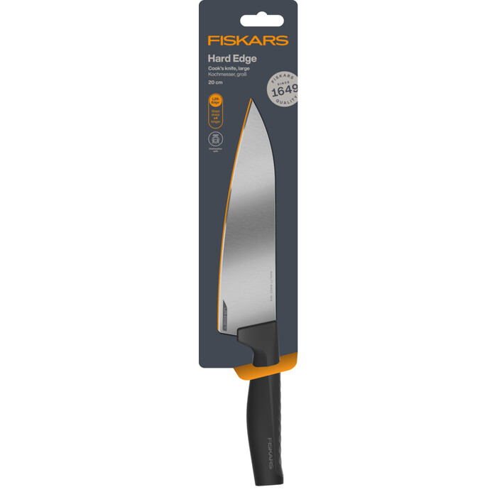 Ніж для шеф-кухаря великий Fiskars Hard Edge 21 см (1051747)