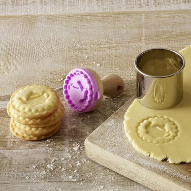 Набір штампів для печива, 2 предмета, 5 см, RBV Birkmann