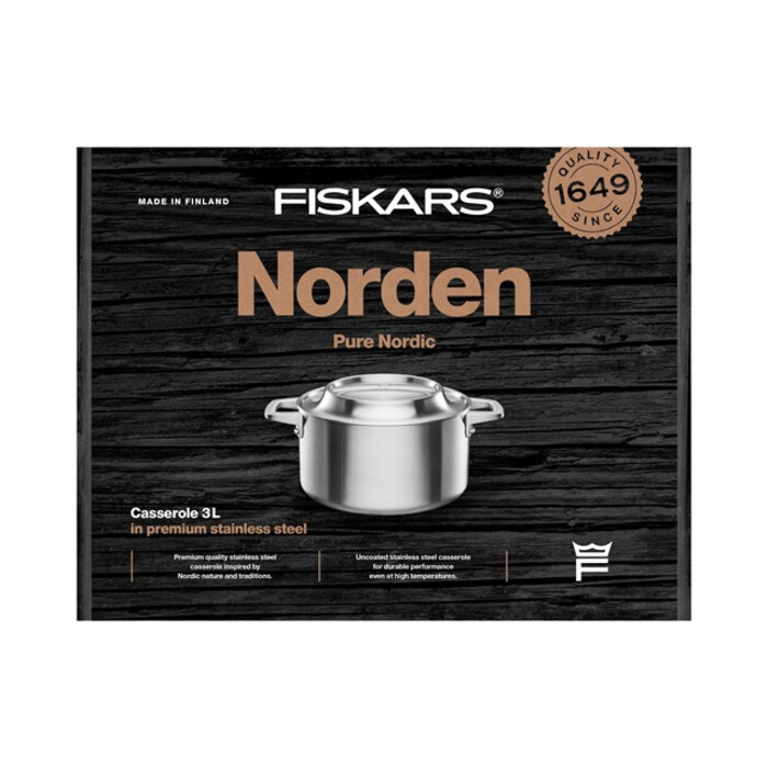 Кастрюля Norden 3 л без покрытия (1067639)