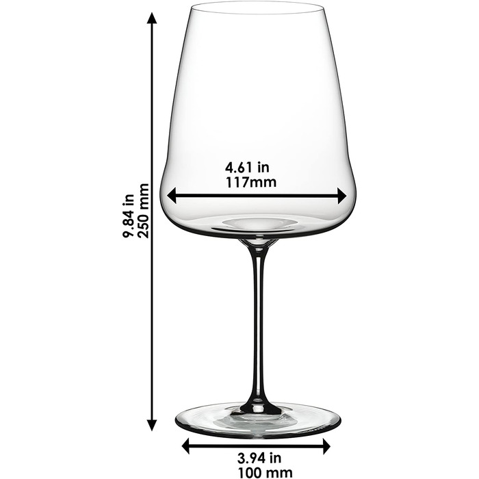 Келих для червоного вина 1 л, Winewings Riedel