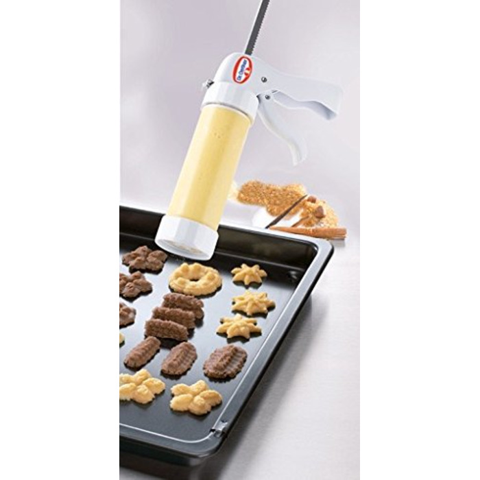 Кондитерский пресс с насадками - дисками для печенья Back - Helfer Dr. Oetker