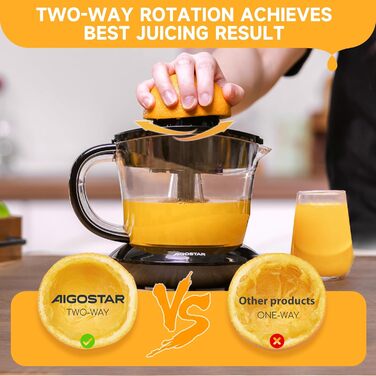 Соковижималка електрична, 40 Вт Aigostar