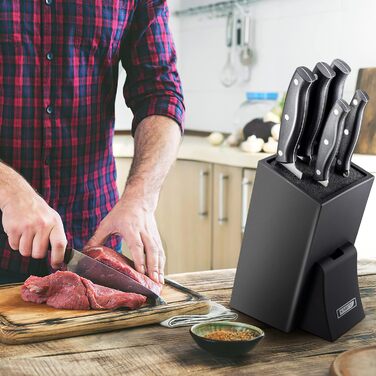 Універсальний блок ножів зі вставкою із щетини Karcu