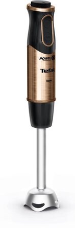 Tefal Блендер погружной Quickchef 1000Вт, 3в1, чаша-800мл, чоппер-500мл, турборежим, черно-бронзовый