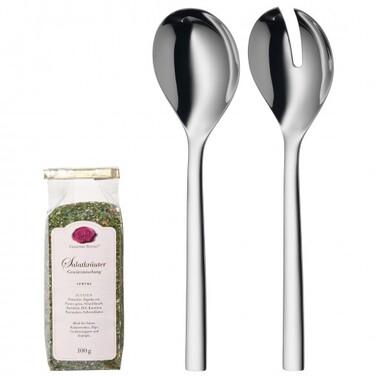 Прилади для салату набір 3 предмета, середні Nuova Cromargan WMF