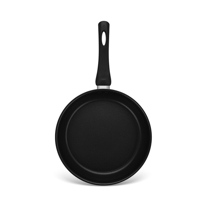 Сковорода для жарки Fissman 24x5 см TRICIA с антипригарным покрытием нержавеющая сталь (5533)