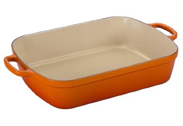 Блюдо прямокутне 33 см, помаранчевий Le Creuset