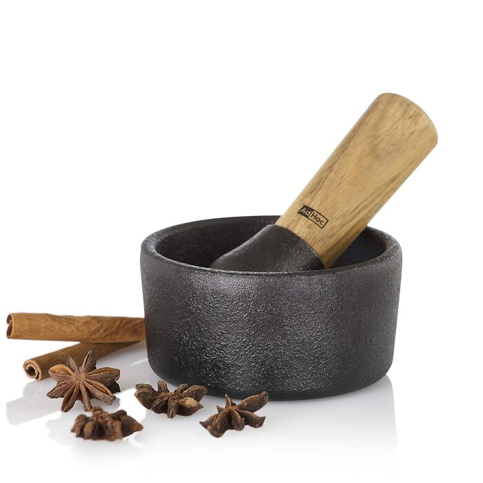 Ступка чавунна з товкачем, 10 см Camo AdHoc