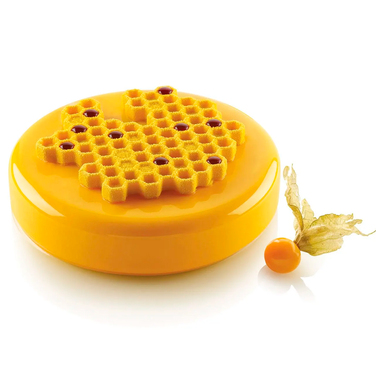 MIEL 80 Форма силіконова 'мед' Ø140 h10 мм (2x80мл=160 мл)