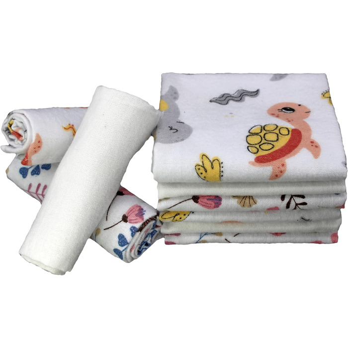 Набір рушників для дітей 9 шт. 38 х 38 см Clevere Kids baby-collection