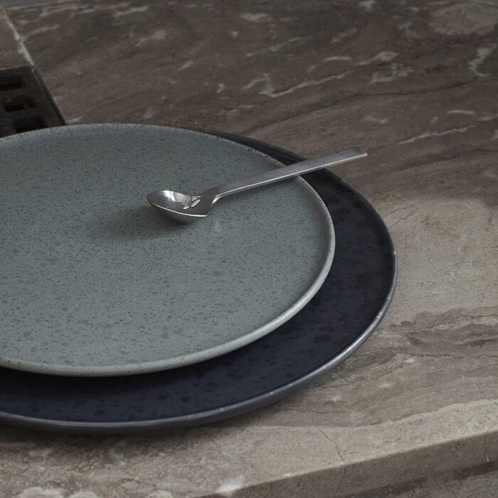 Тарелка плоская 27 см серая Ombria Kähler