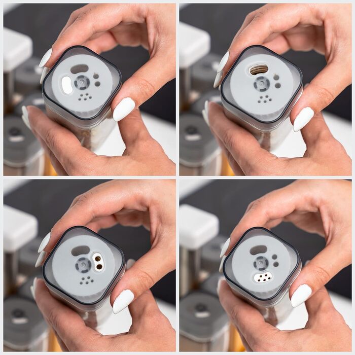 Стійка для спецій із 8 баночками для спецій Coninx