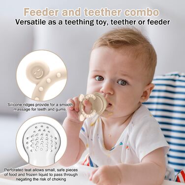 Набір силкіконових ніблерів для дітей 2 шт. CLDY