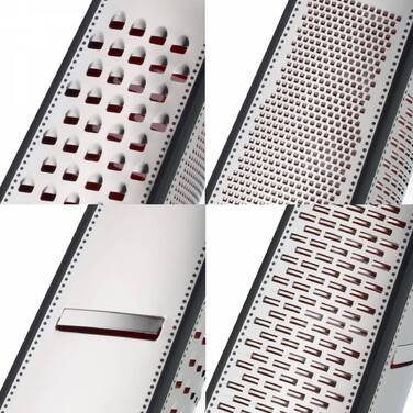 Терка чотиристороння 29,5 см червона Silit