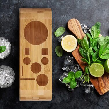 Барний набір для коктейлів, 10 предметів Relaxdays