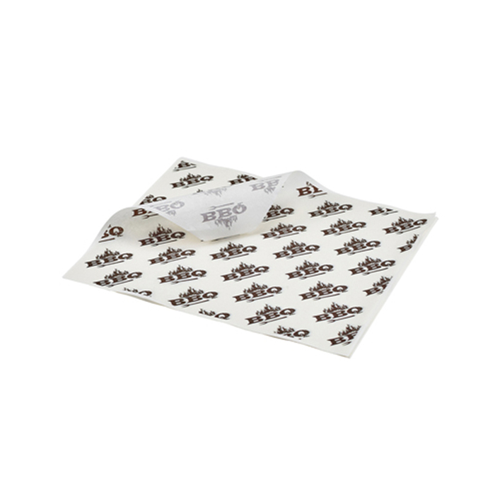 Жиронепроникний папір 35х25 см, принт BBQ, 1 упаковка (1000 аркушів), GenWare