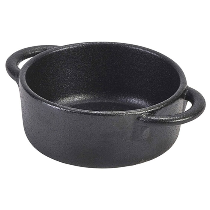 Каструля, 9х4 см, 170 мл, ефект чавуну, GenWare