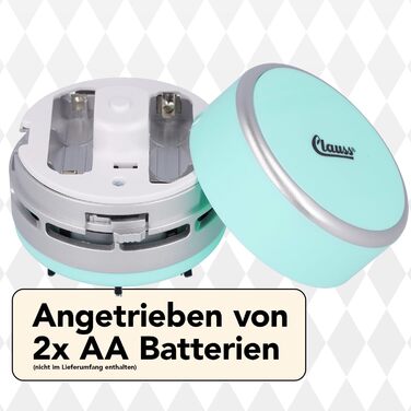 Міні-пилосос бездротовий 6 Вт м'ятний Clauss