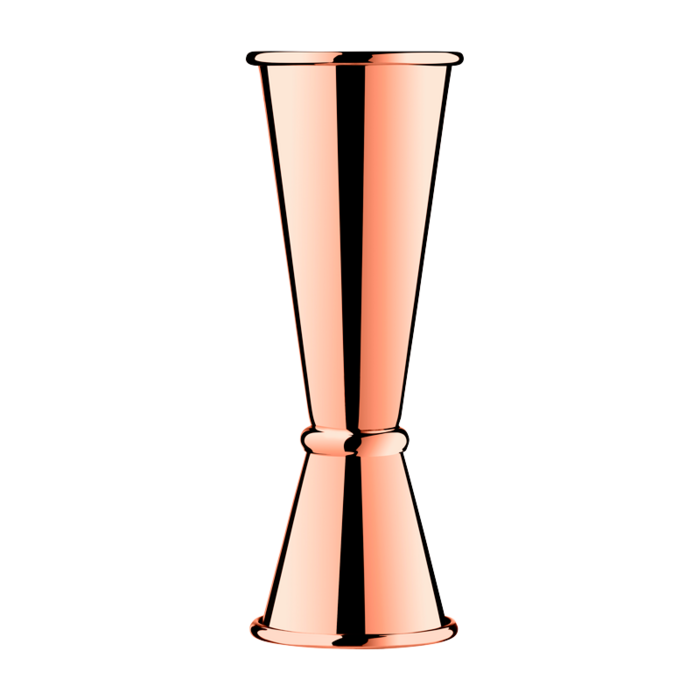 Джиггер 30/60 мл, 13 x 5 x 5 см, медное покрытие, Ginza, Urbanbar (Урбанбар)