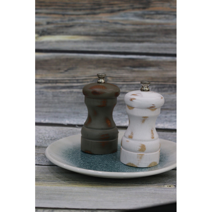 Млин для солі та перцю, 10 см, дерев'яний вінтаж, GenWare