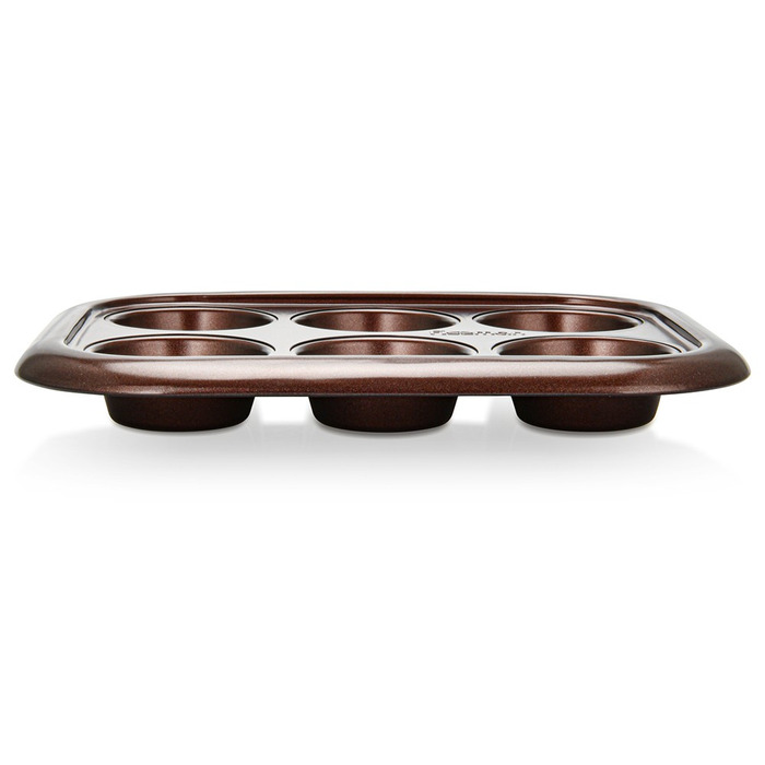 Форма для випікання 6 кексів Fissman 29,4x21x3,5 см (5648)