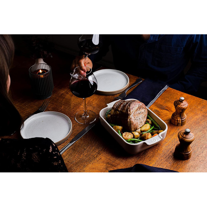 Набір млинів Peugeot Bistro Перець/Сіль, Класичне регулювання помелу, Висота 10 см, Дерево, 2/24291 (Оливкове дерево)