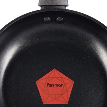 Сковорідка Fissman FAVORITE 20x4 см з індукційним антипригарним дном алюміній (4588)