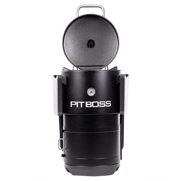 Угольный смокер Pit Boss Champion, бочковая форма, коптильня-гриль, 10806 Код: 011111