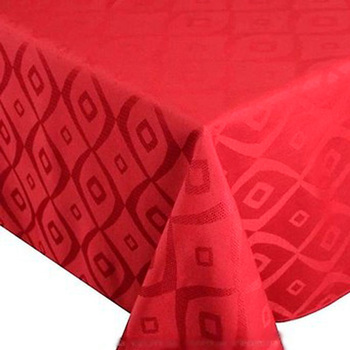 Скатерть Tradilinge Brunch Rouge, 100% полиэстер, 150 х 300 см