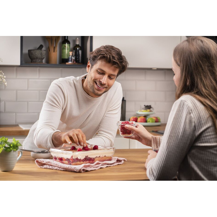 Форма універсальна з кришкою 2,0 л MASTERSEAL GLASS Tefal