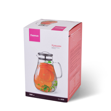 Глечик для напоїв з фільтром 1600 мл Fissman