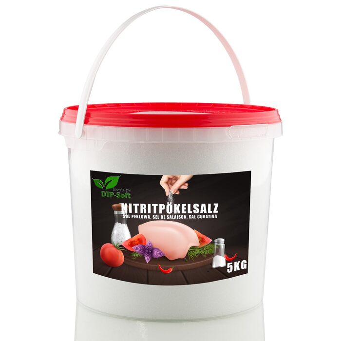 Преміальна нітритна сіль для копчення у відрі 5 кг DTP-SOFT